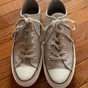 Leather Converse Chuck Taylors